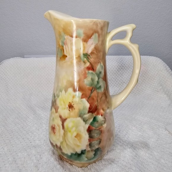 Vintage Pitcher Signed By Holder - Picture 1 of 8
